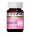 Sắt bầu Blackmores Pregnancy Iron Úc 30V